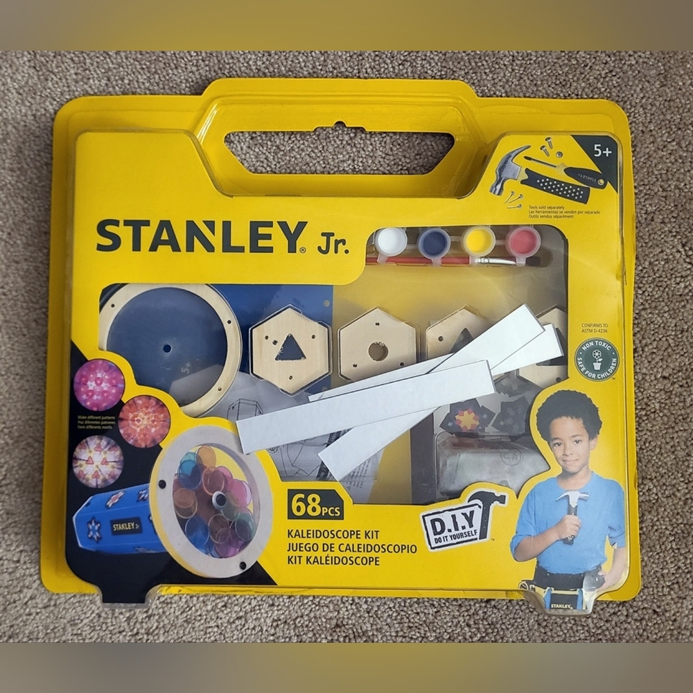 Stanley Jr - DIY Kaleidoscope Kit - Kids Craft Game Toy